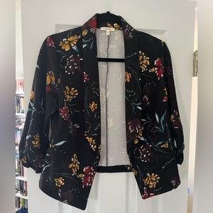 Maurices Floral Blazer Size Medium